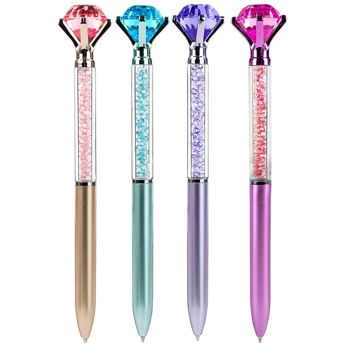 Długopis z diamencikiem Fiorello mix kolorów | biuroweokazje.pl | Weź najlepsze!