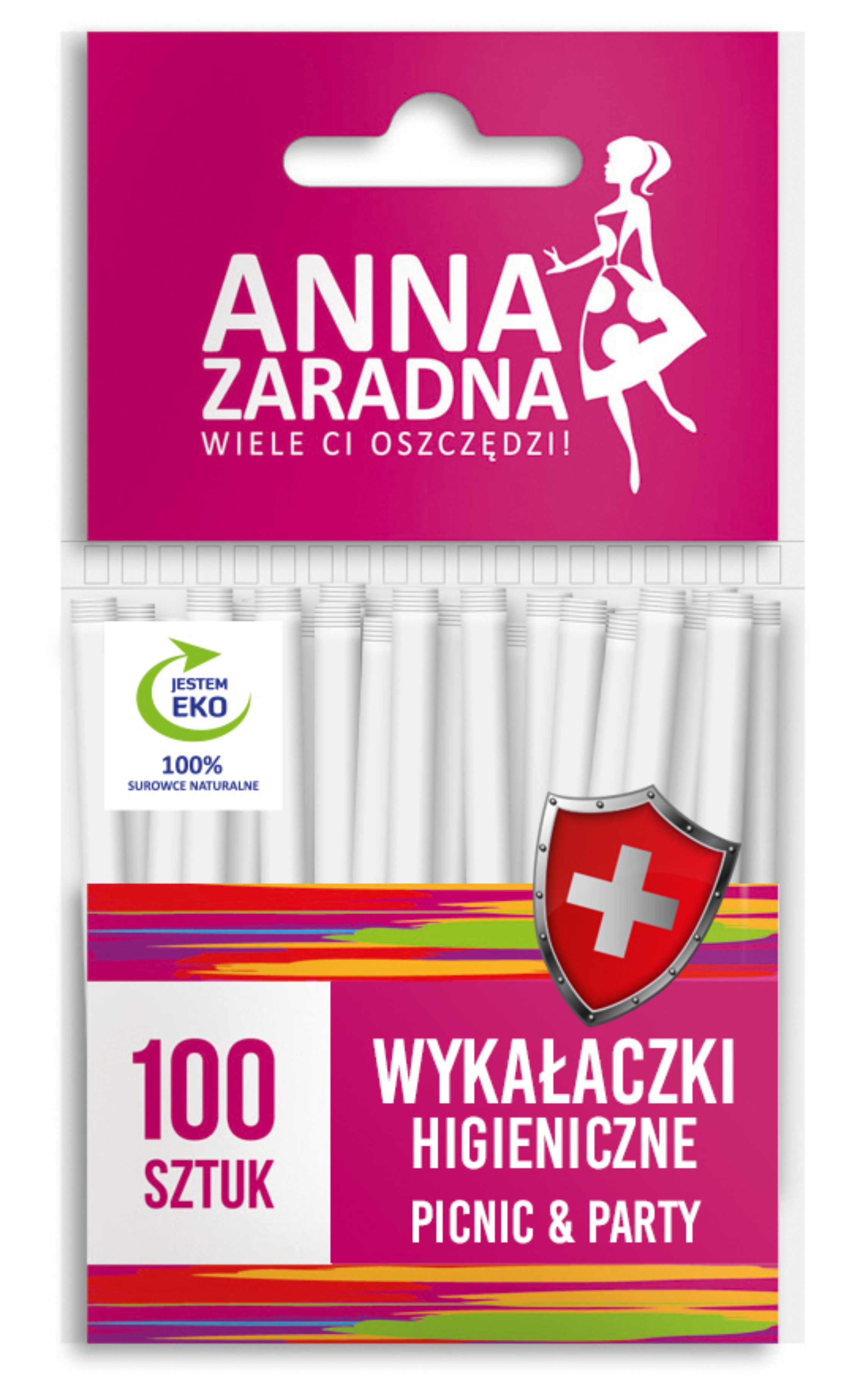 Wykałaczki higieniczne zestaw 100 sztuk | biuroweokazje.pl | Wybierz najlepsze!