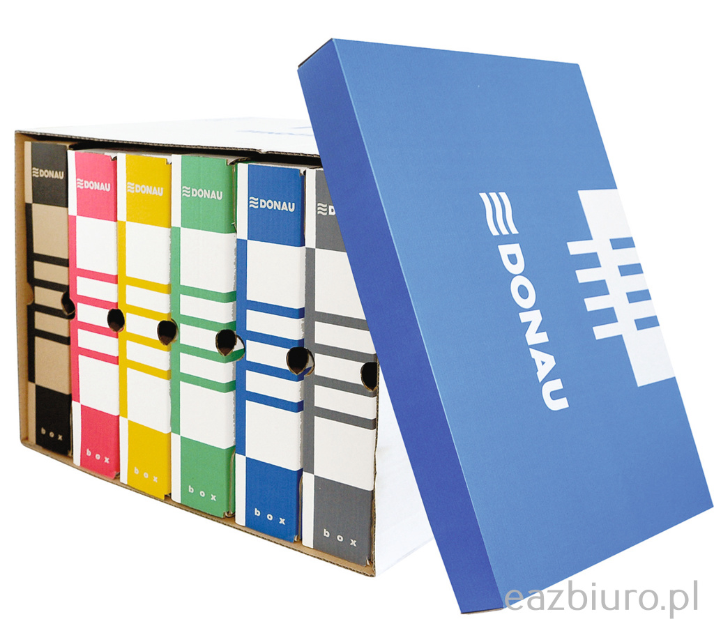 Pojemnik do archiwizacji zbiorczy Donau 7666301 | biuroweokazje.pl | Kup online!
