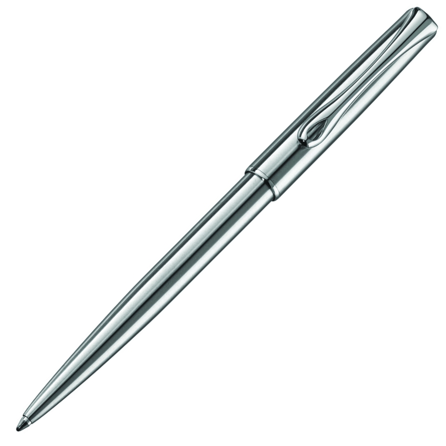 Długopis Diplomat traveller, stalowy-srebrny | biuroweokazje.pl | Dołącz do zadowolonych klientów