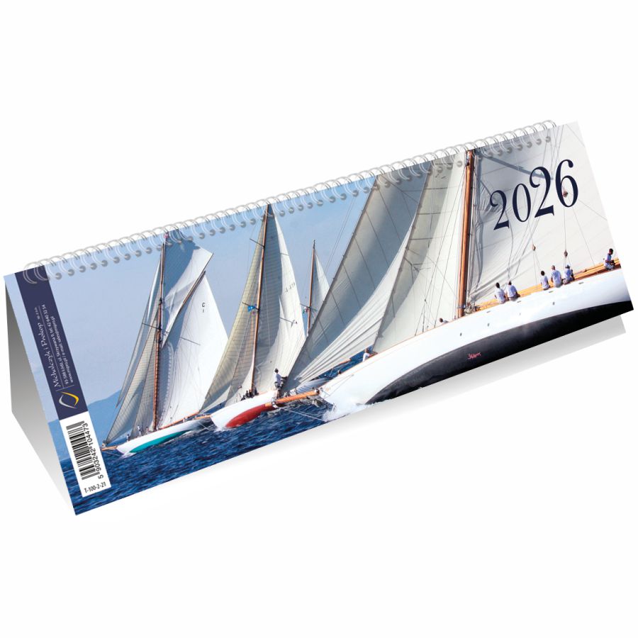 Kalendarz biurkowy poziomy tygodniowy M&P t-100-2-21 -- towar sezonowy dostępny tylko do | biuroweokazje.pl | Kup online!