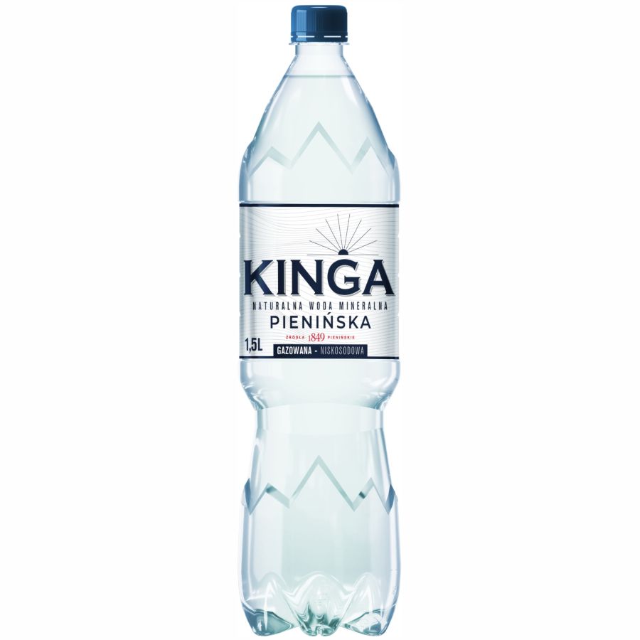 Woda min. Kinga Pienińska 1,5l gaz. kaucja | biuroweokazje.pl | Zamów w kilka sekund