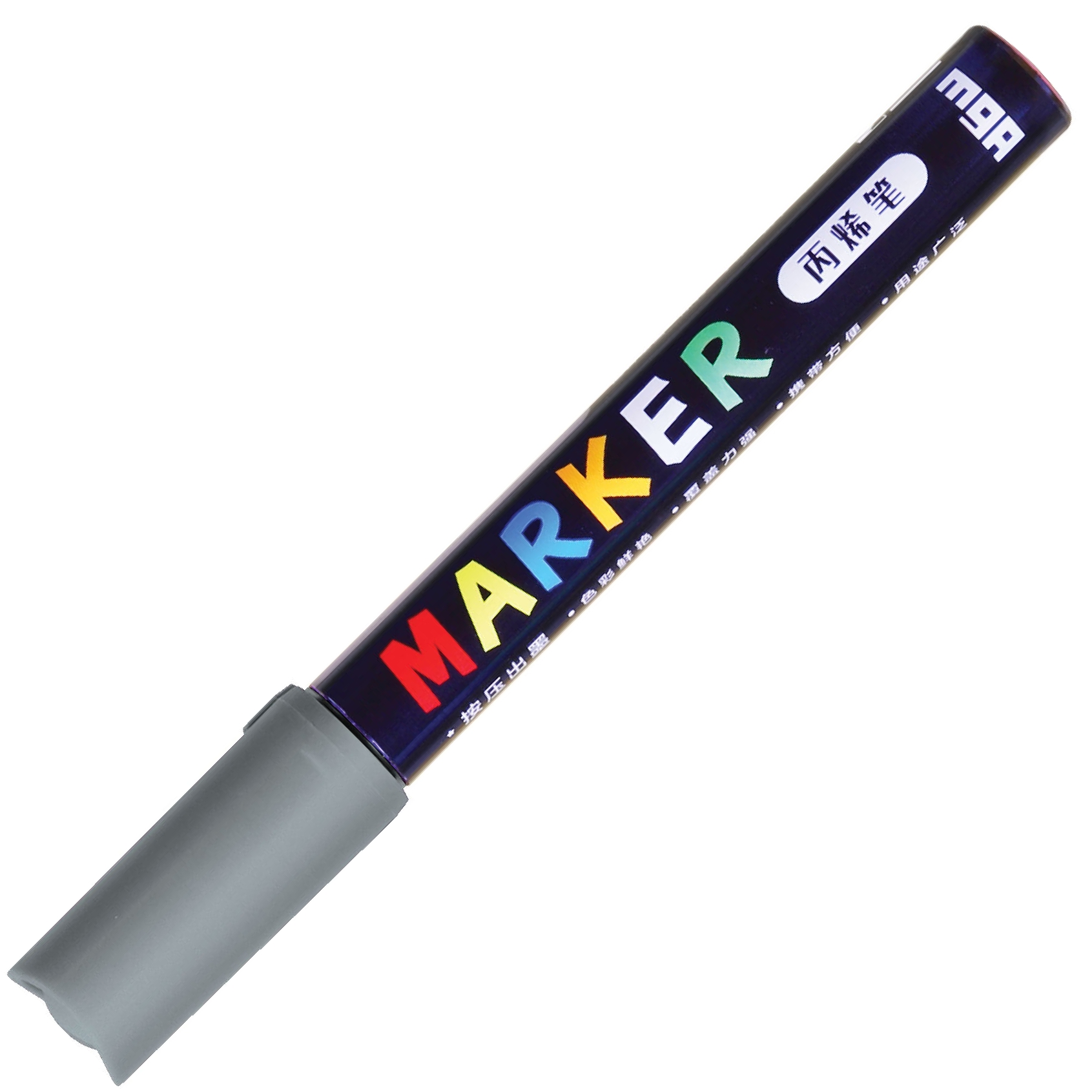 Marker akrylowy mg 1-2 mm szary | biuroweokazje.pl | Kup z dostawą!