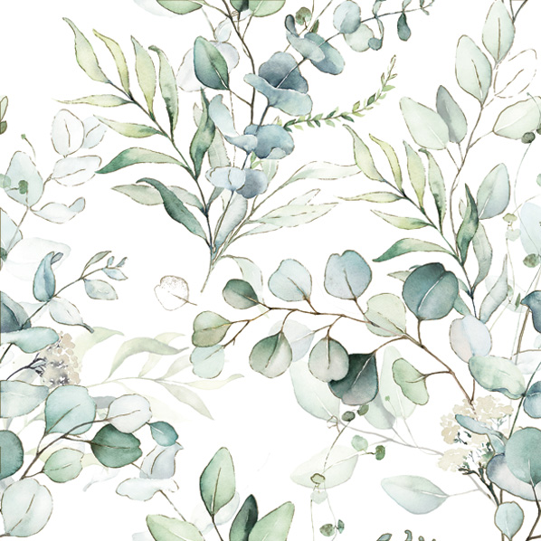Serwetki Papierowe Eucalyptus Twigs 33 x 33 cm Daisy Lunch napkins | biuroweokazje.pl | Sprawdź ofertę!
