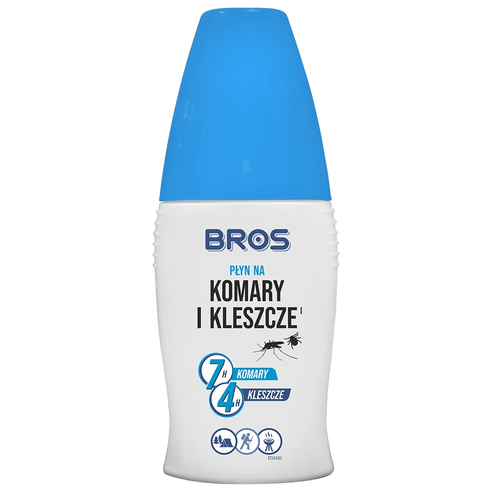 Płyn na komary i kleszcze 100 ml Bros | biuroweokazje.pl | Kup wygodnie!