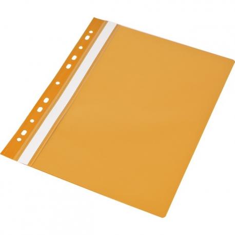 Skoroszyt Plastikowy oczkowy pomarańczowy My Offiice | biuroweokazje.pl | Skorzystaj z rabatu!