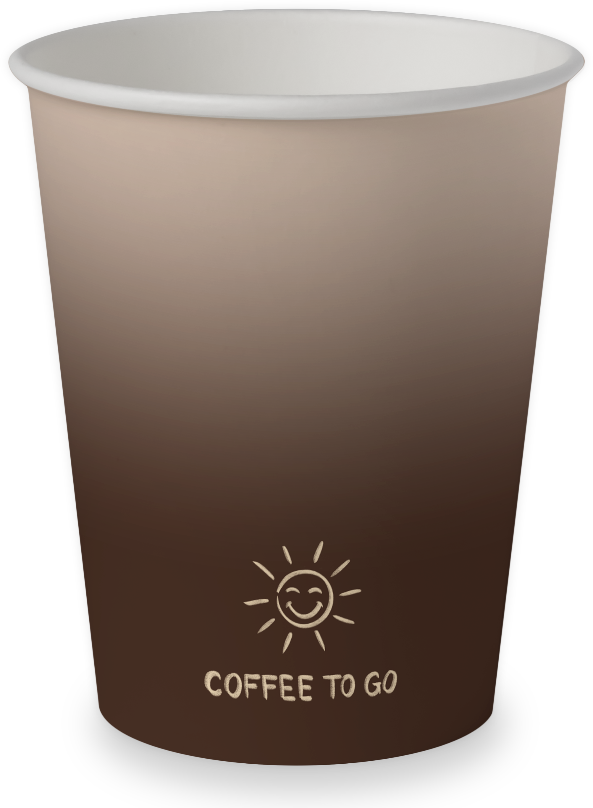 Kubek papierowy coffee to go Clarina 250 ml SUP zestaw 50 sztuk. | biuroweokazje.pl | Działaj śmiało!