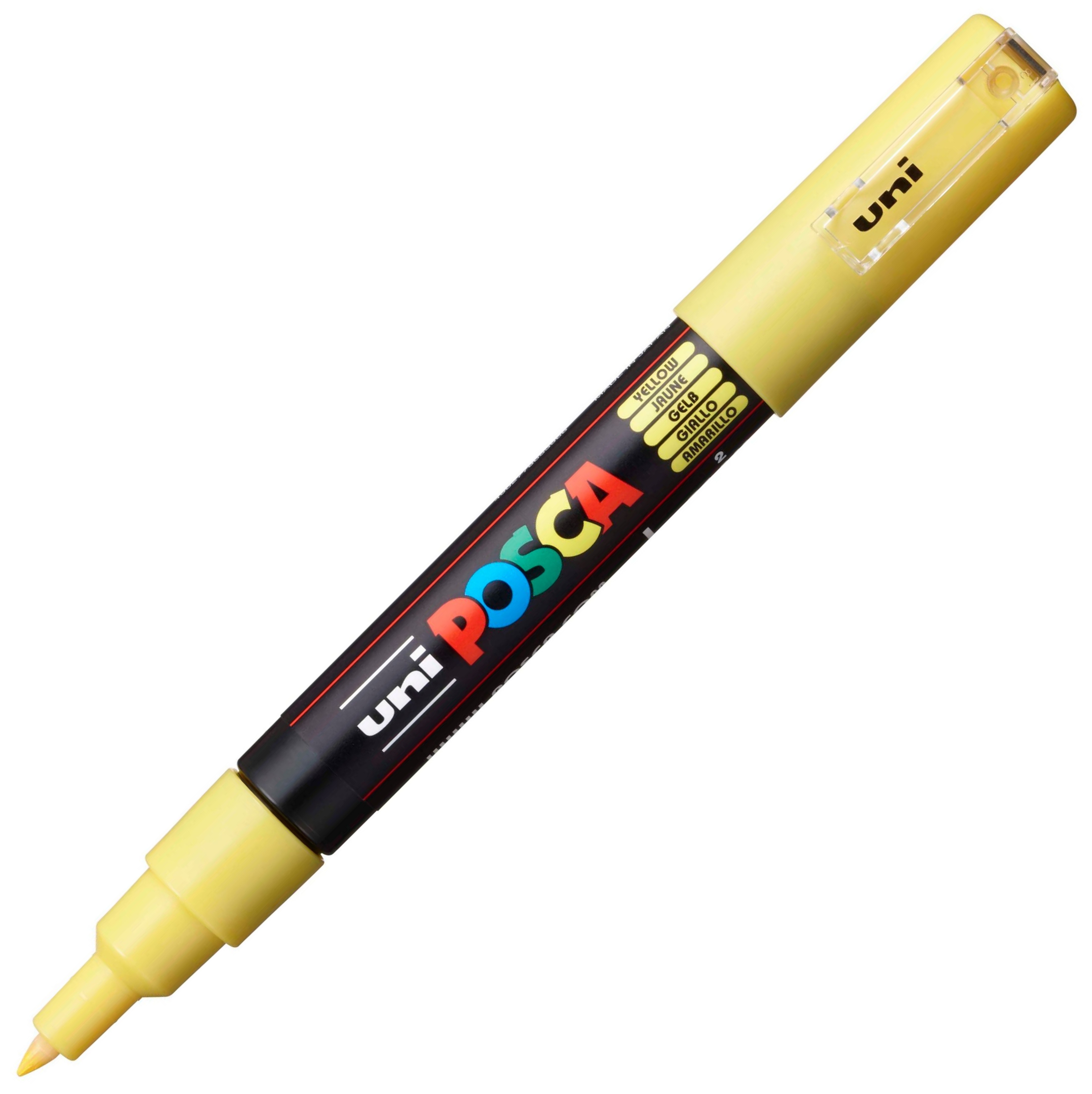 Pc-1 m żółty marker posca uni do biura | biuroweokazje.pl | Kup z rabatem!