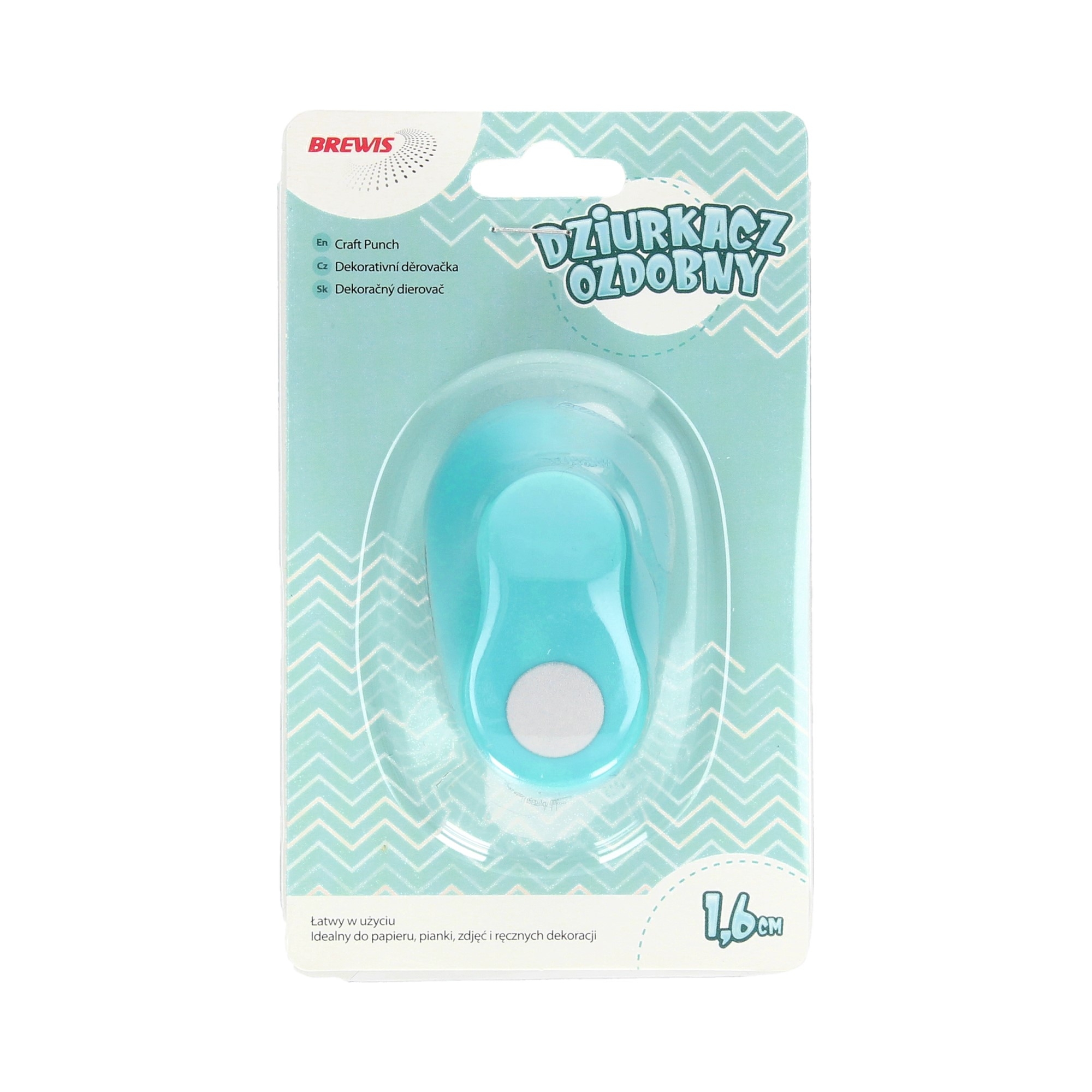 Dziurkacz ozdobny 1,6 cm koło do biura | biuroweokazje.pl | Kup sprytnie!