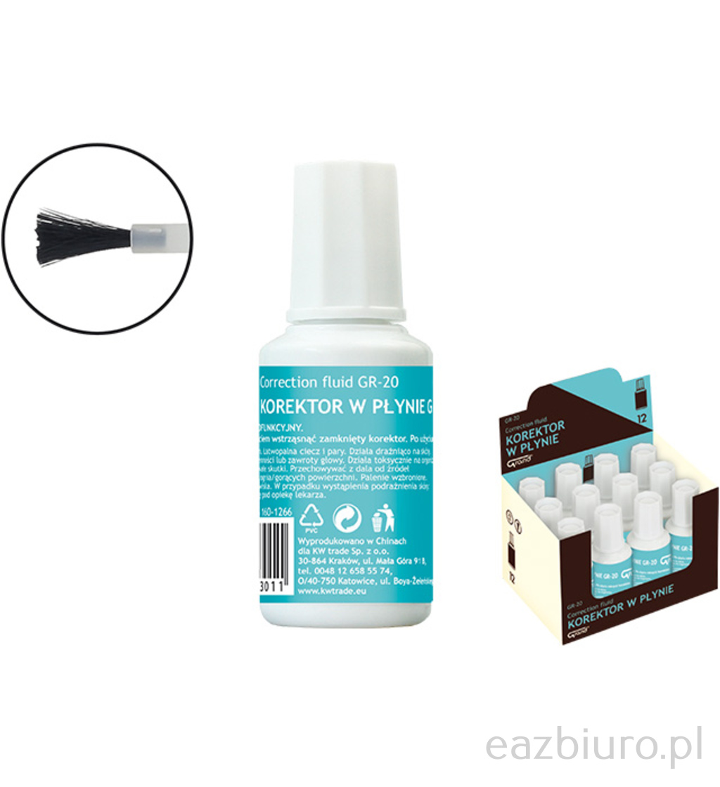 Korektor Grand w butelce gr-20 - 20 ml | biuroweokazje.pl | Dodaj do koszyka!