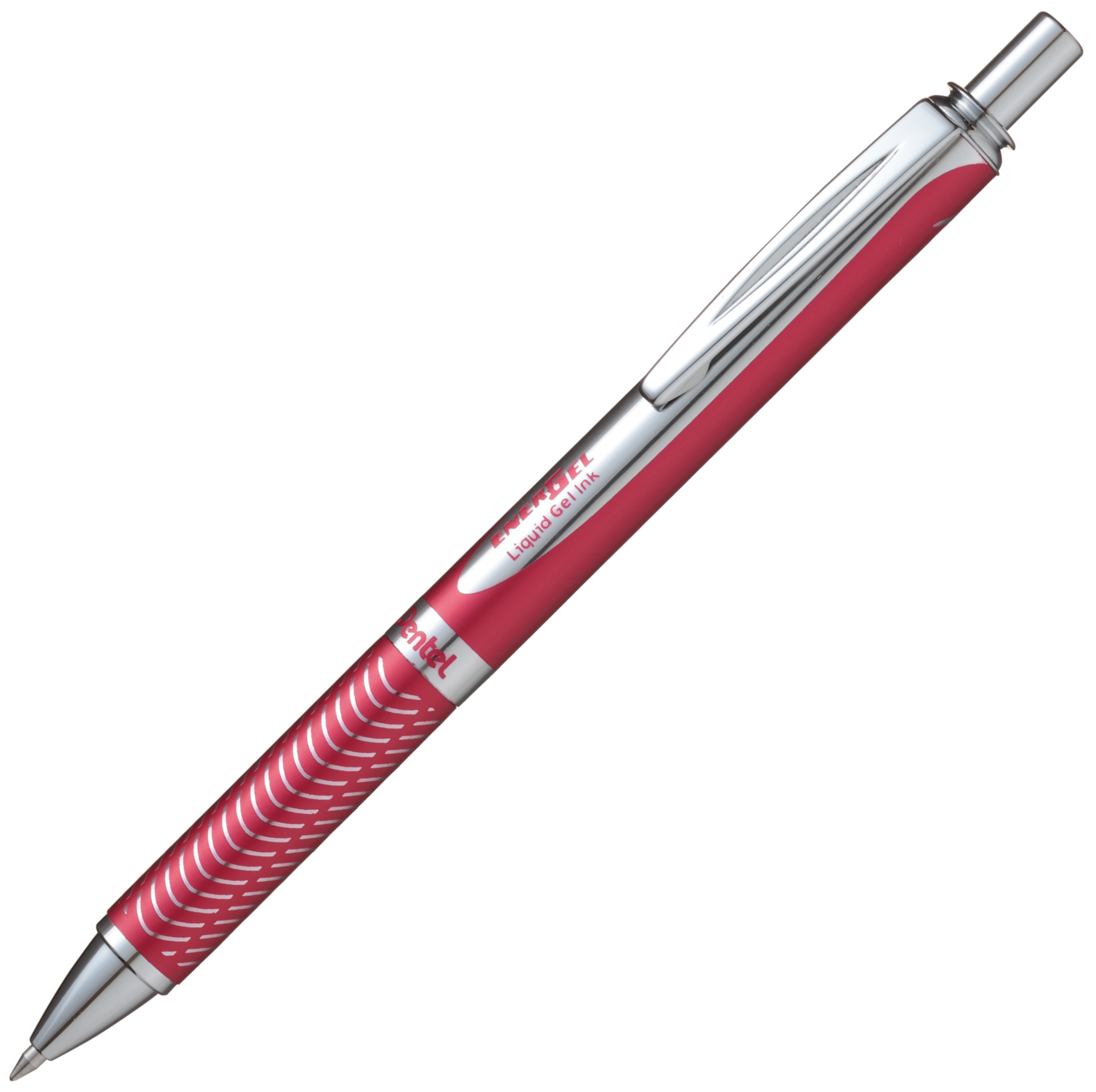 Pióro kulkowe Pentel energel bl407 czerwone | biuroweokazje.pl | Zamów szybko!