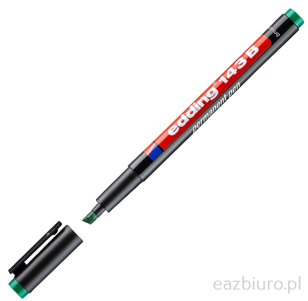 Foliopis Edding o HP 143b zielony | biuroweokazje.pl | Zamów taniej!