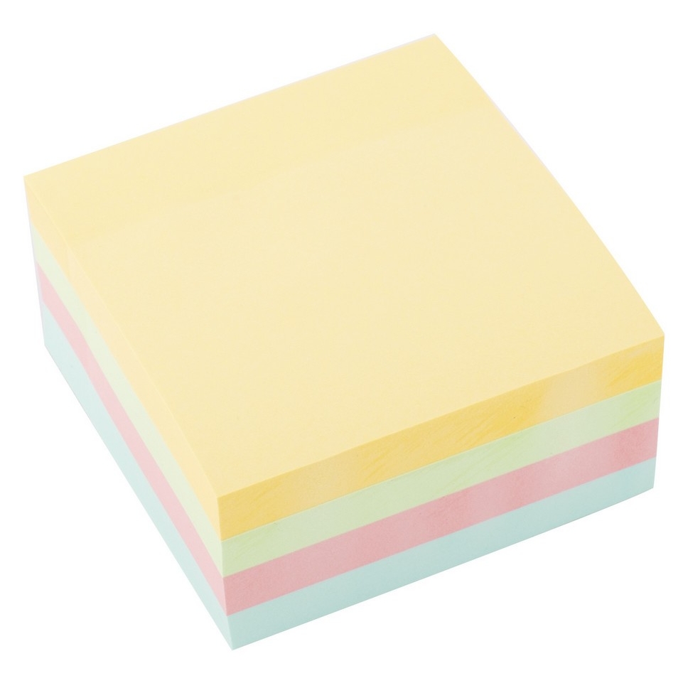 Bloczek d.rect samoprzylepny 76x76 pastel 400szt | biuroweokazje.pl | Skorzystaj z naszej oferty