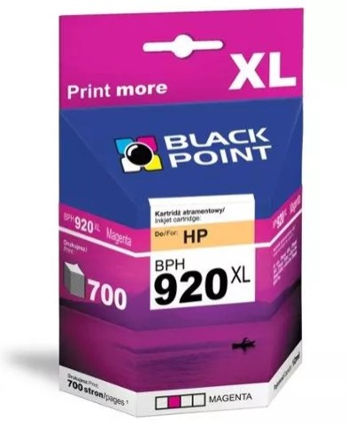 Cartrige -HP 920xl cd973 magenta zam.blackpoint | biuroweokazje.pl | Zainwestuj w jakość