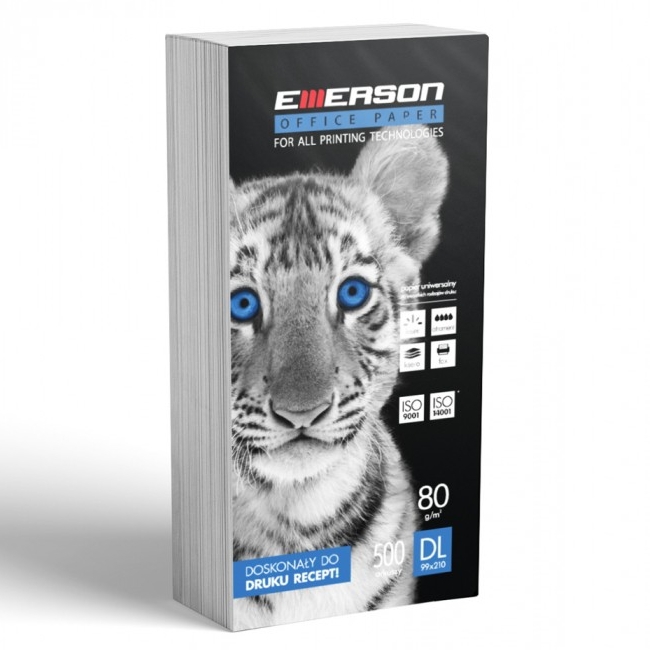 Papier rum 1/3 A4 210 x 99 mm zestaw 500 sztuk | biuroweokazje.pl | Zamów online!