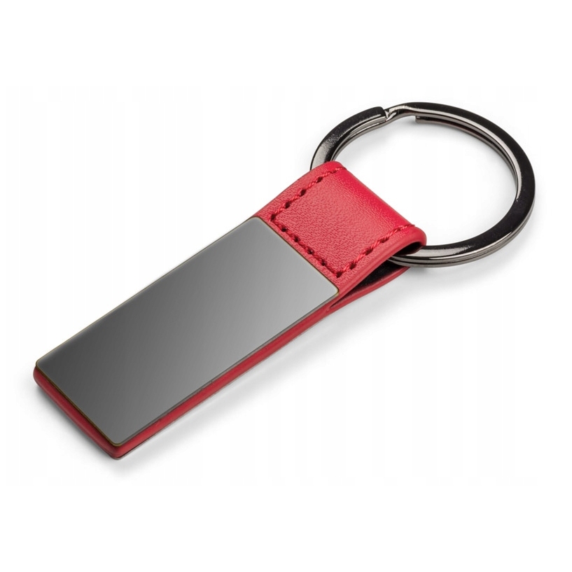 Ml brelok jung czerwony podłużny ekoskóra | biuroweokazje.pl | Zyskaj komfort wyboru