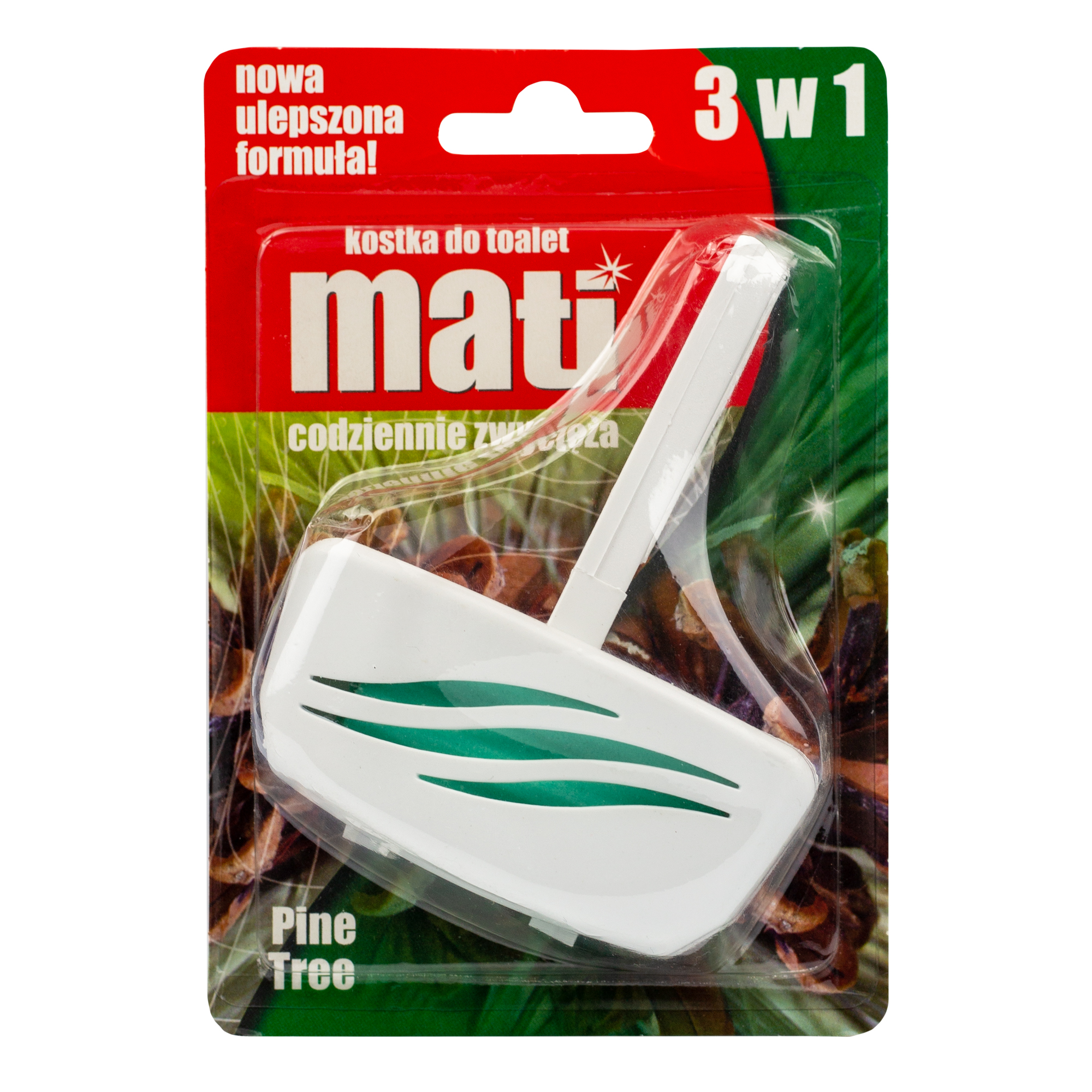Kostka do wc mati pine tree 40 g | biuroweokazje.pl | Kup pewnie!