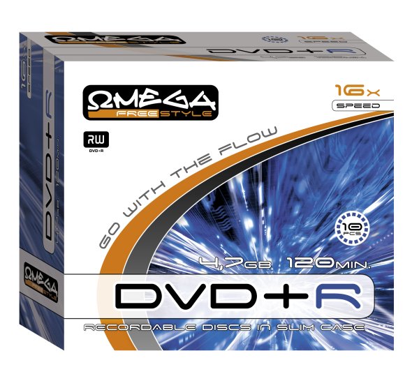 Płyta dvd+r Omega 4,7gb zestaw 50 sztuk | biuroweokazje.pl | Kup online!