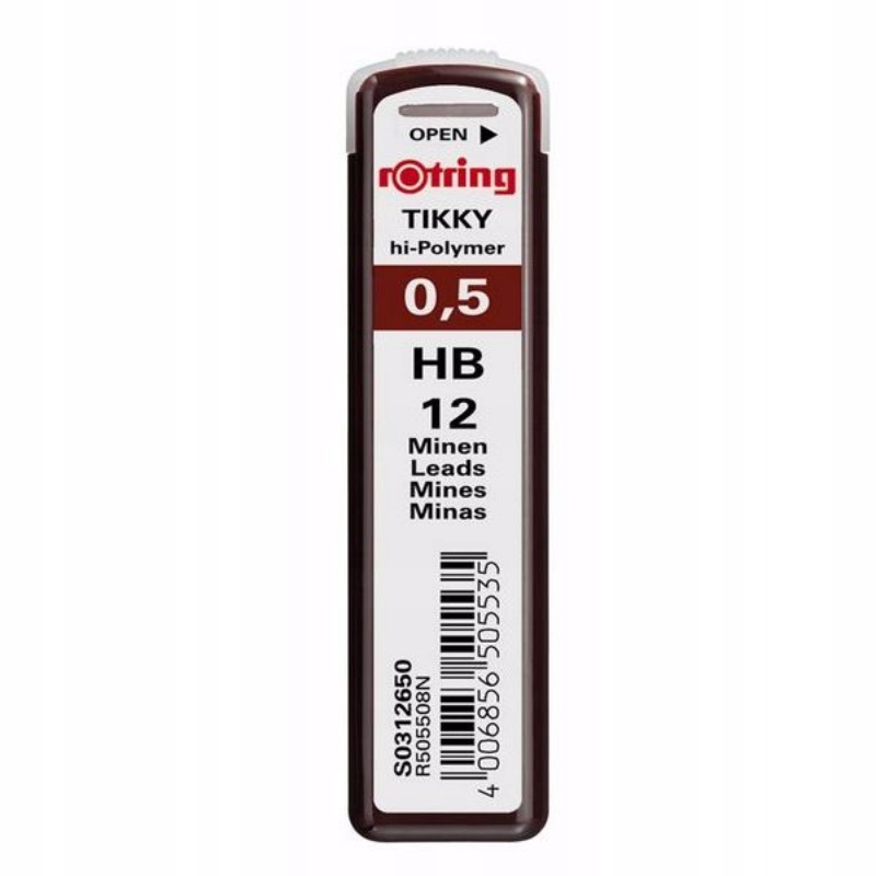 Grafity Rotring Tikky 0,5 HB do biura | biuroweokazje.pl | Kup w promocji!