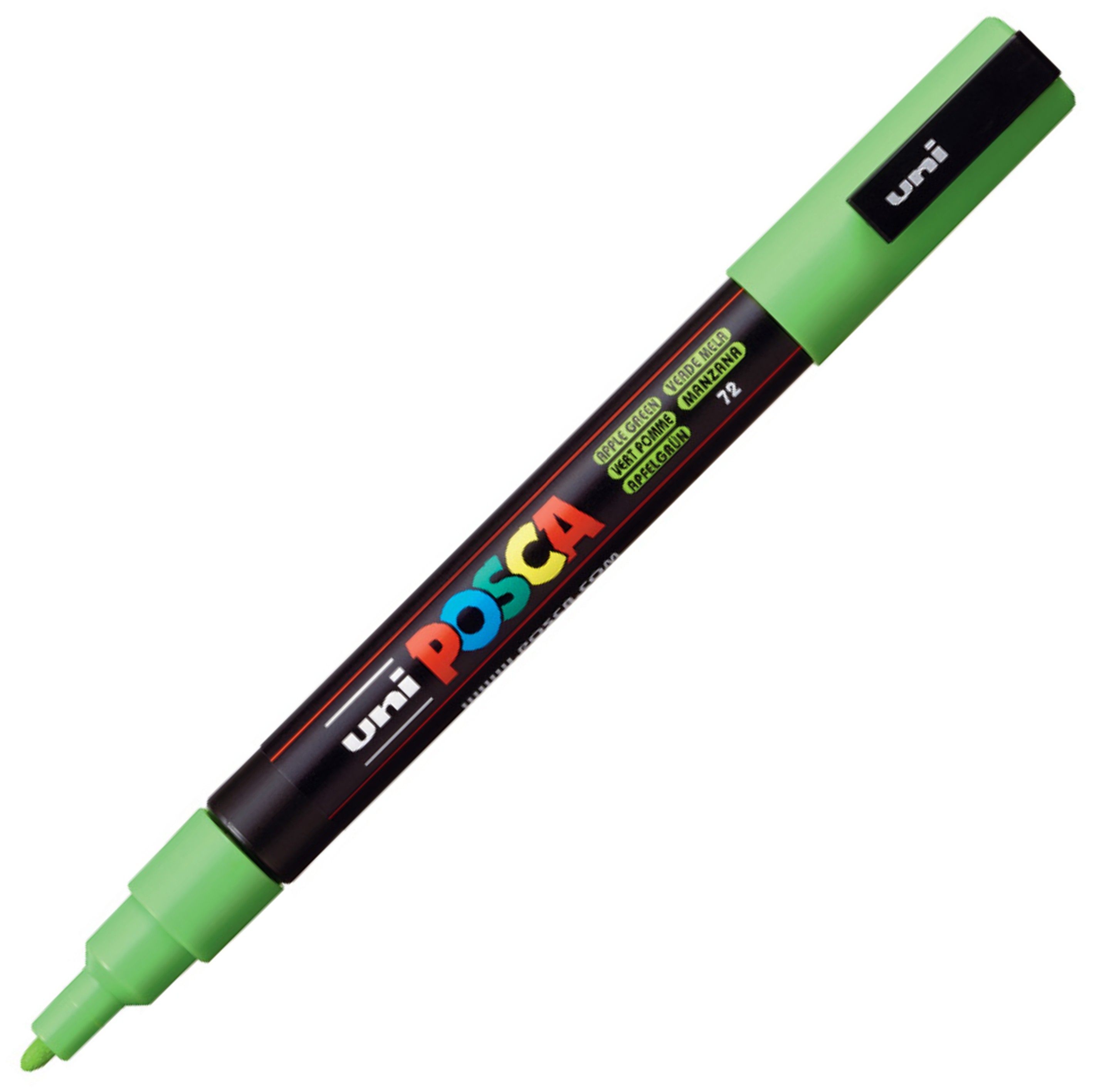 Pc-3 m średni-zielony marker posca uni | biuroweokazje.pl | Zyskaj więcej!