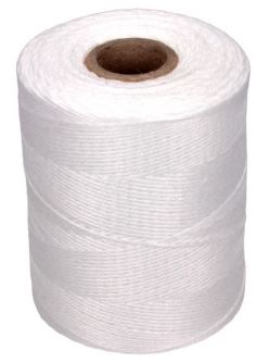 Sznurek dratwa biała nabłyszczana 25 dkg | biuroweokazje.pl | Nie czekaj!