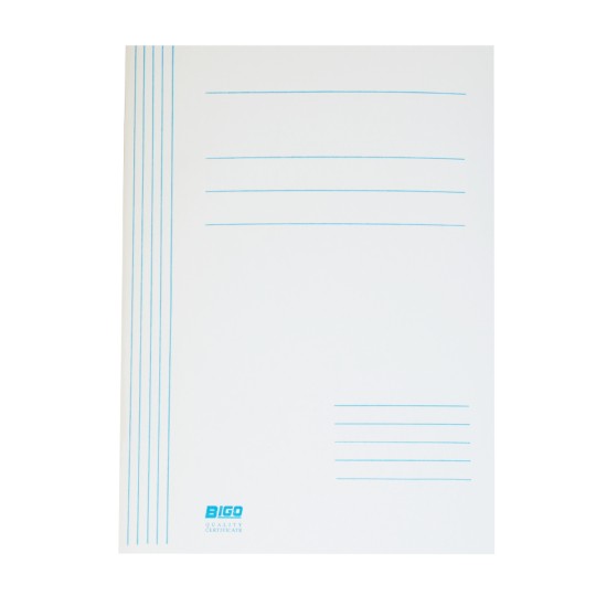 Skoroszyt tekturowy Bigo zwykły z fałdą | biuroweokazje.pl | Sprawdź cenę!