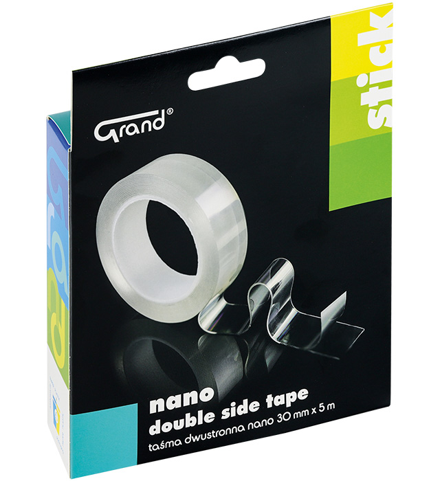 Taśma dwustronna nano 30 mm x 5 m Grand | biuroweokazje.pl | Kup wyjątkowo!