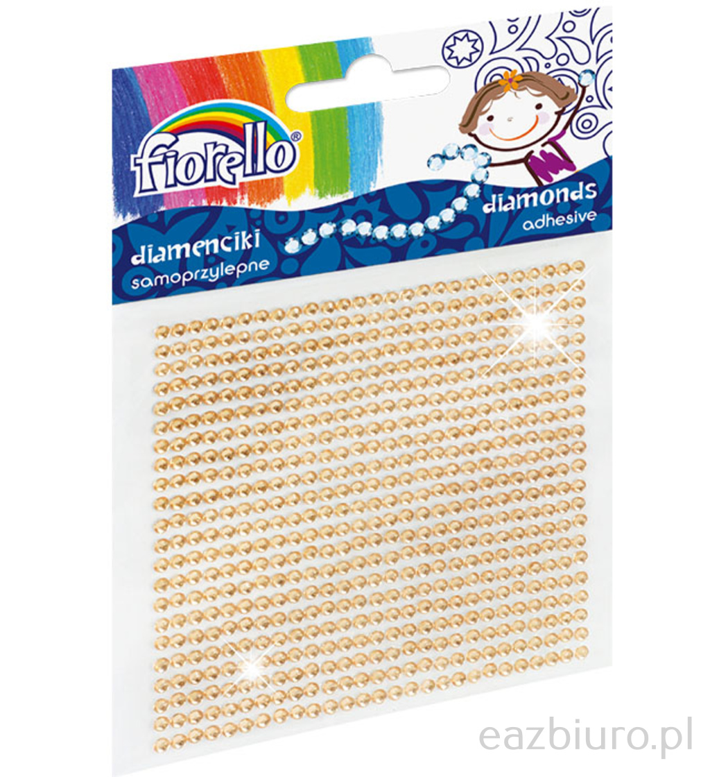Diamenciki samoprzylepne Fiorello gr- ds02 beżowe małe | biuroweokazje.pl | Zamów teraz!