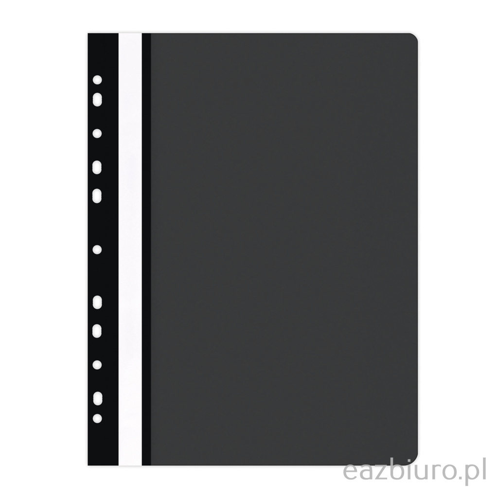 Skoroszyt Office Products, pp, A4, miękki, 100 170mikr., wpinany, czarny | biuroweokazje.pl | Zamów rozsądnie!