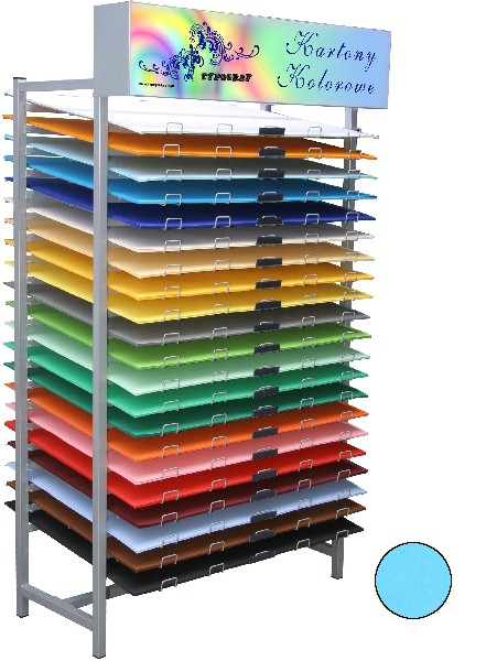 Karton 230 g 50x70 błękitny Typograf | biuroweokazje.pl | Działaj śmiało!