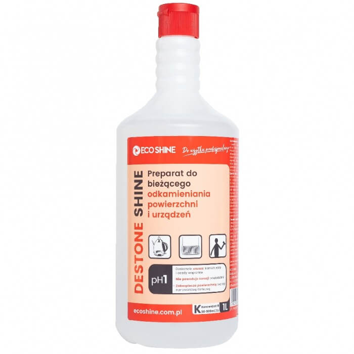 Eco Shine destone shine 1 l odkamieniacz płyn do odkamieniania powierzchni i urządzeń | biuroweokazje.pl | Kup bez wahania!