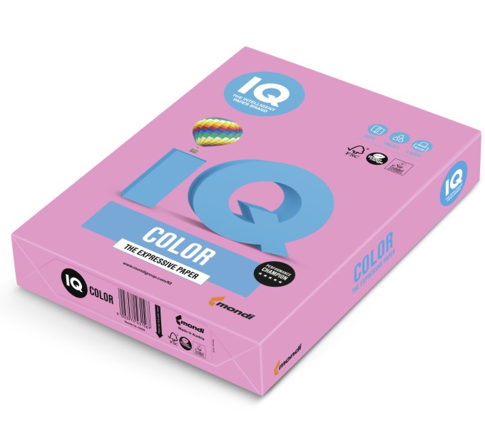 Papier ksero iq color neon A4 różowy neopi | biuroweokazje.pl | Odbierz szybko!