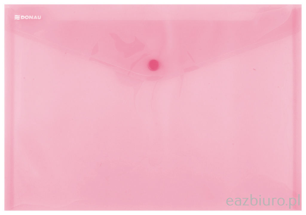 Teczka kopertowa A4 Donau czerwona | biuroweokazje.pl | Weź okazję!