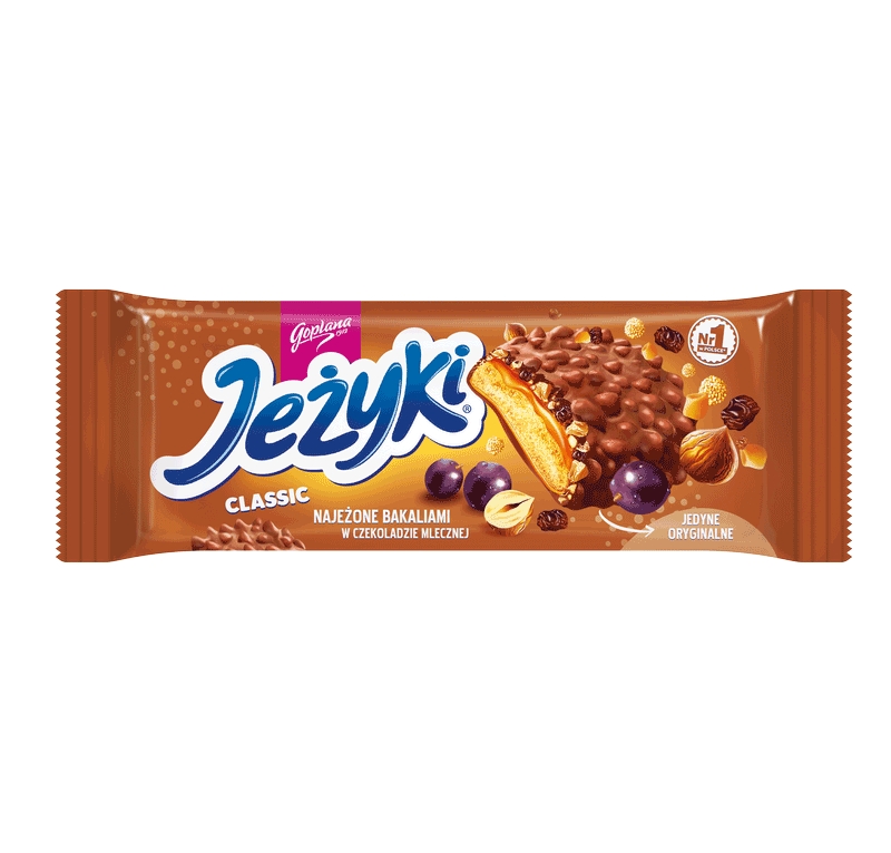 Ciastka jeżyki goplana, 140 g, klasyczne | biuroweokazje.pl | Zrób krok do lepszego wyboru