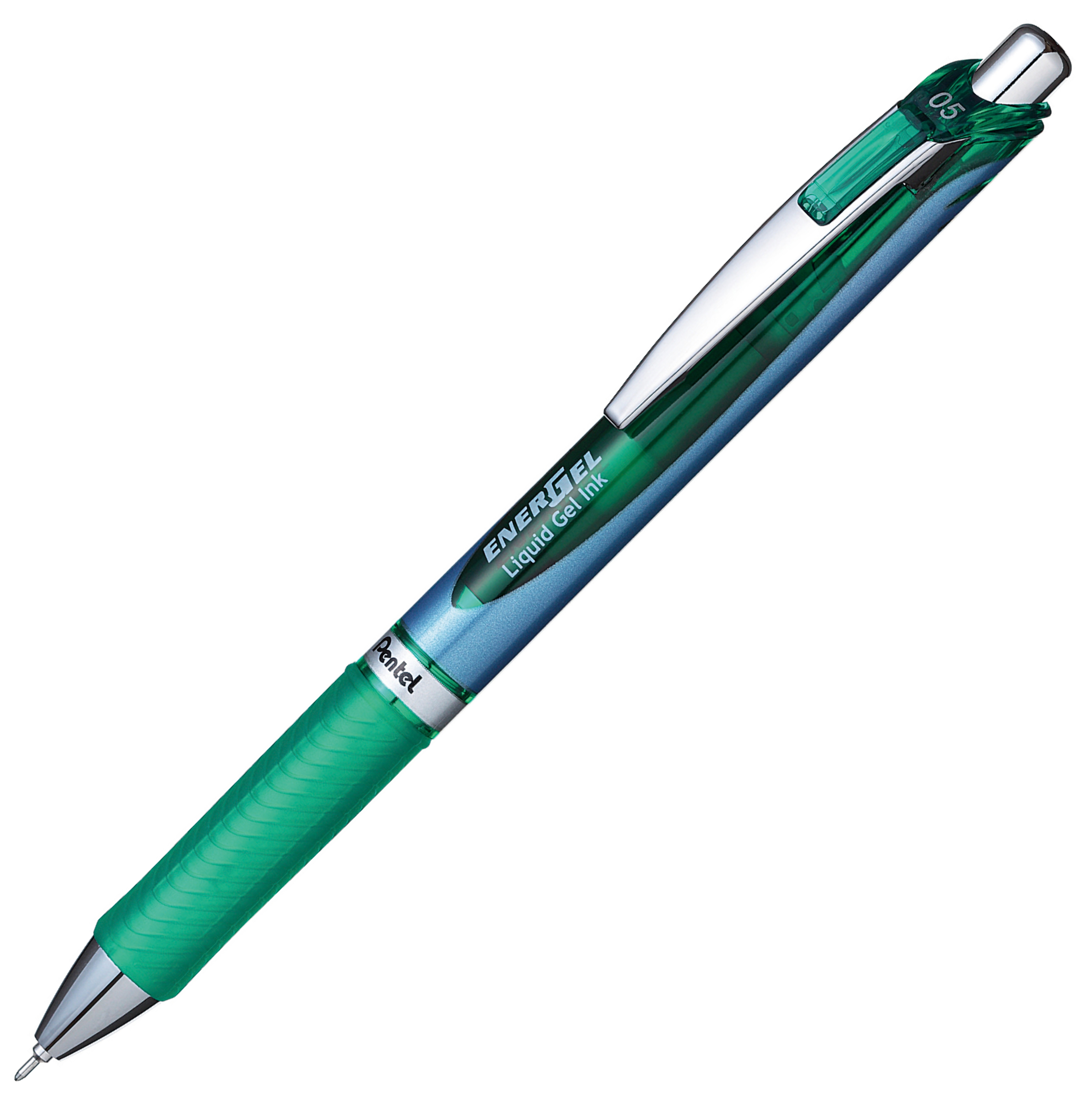 Cienkopis kulkowy Pentel energel bln75 zielony | biuroweokazje.pl | Sprawdź co zyskujesz