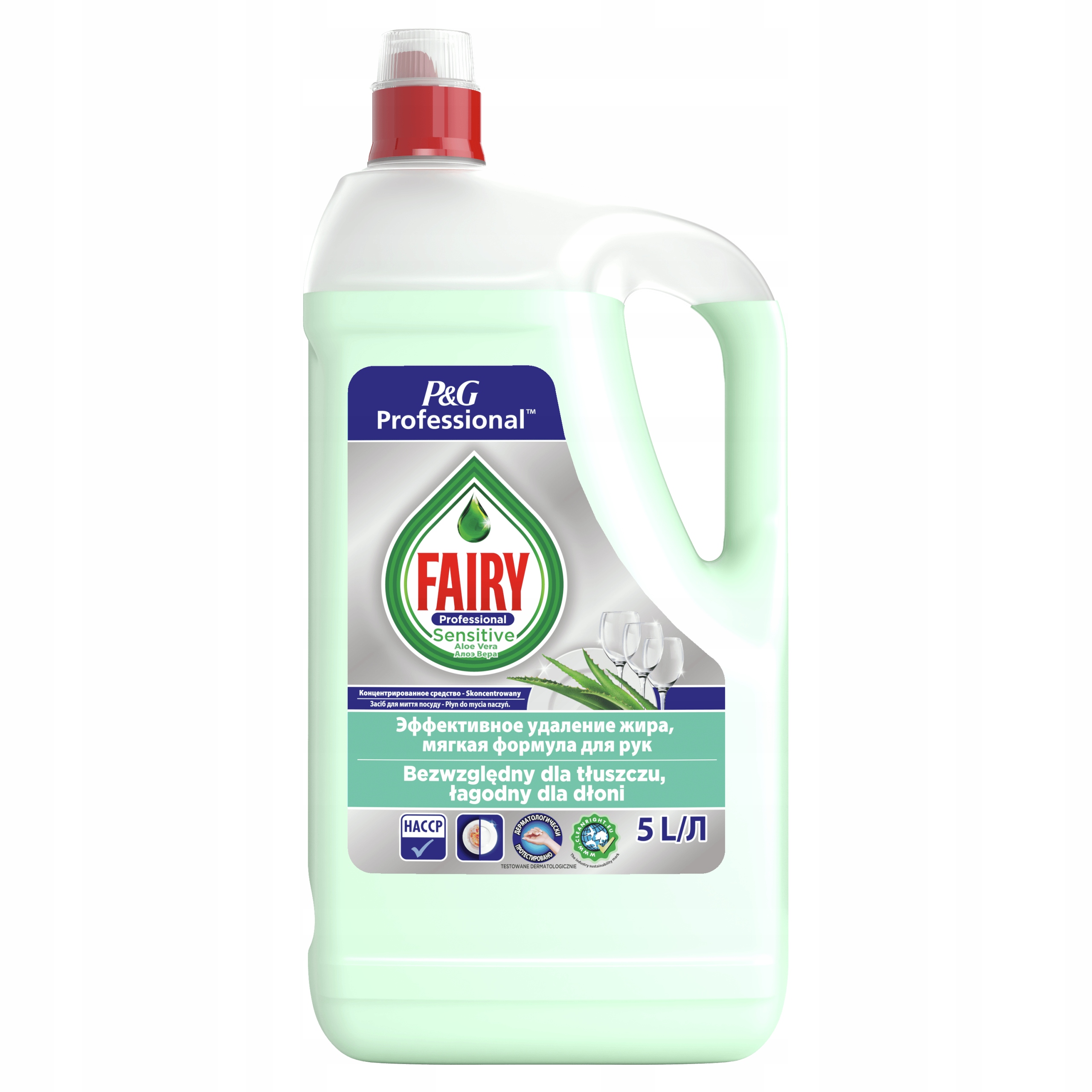 Płyn do mycia naczyń fairy sensitive, profesjonalny, 5 l | biuroweokazje.pl | Zamów bez zwłoki!