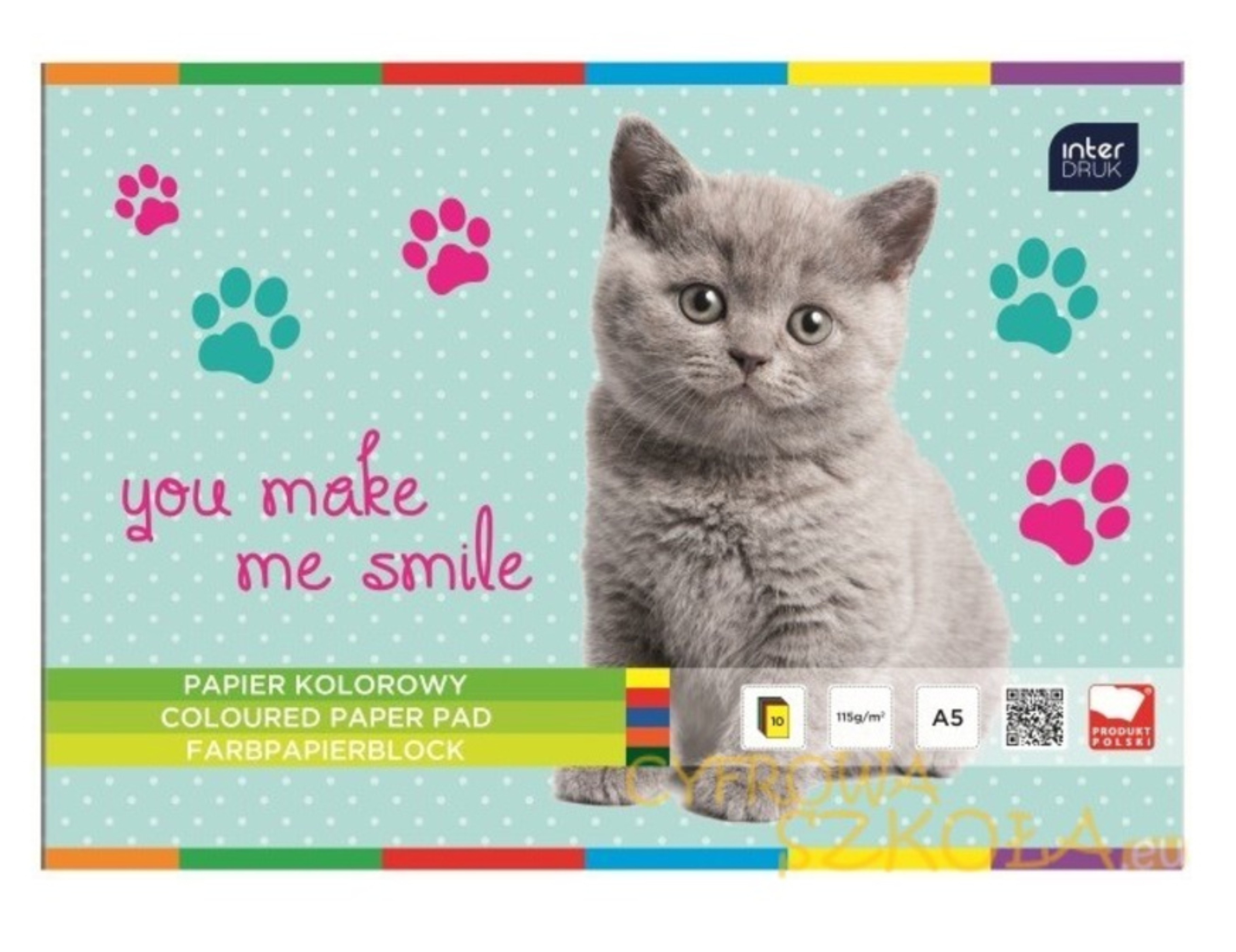 Zeszyt kolorowy wycinanka A5 115 g | biuroweokazje.pl | Kup bez ryzyka!