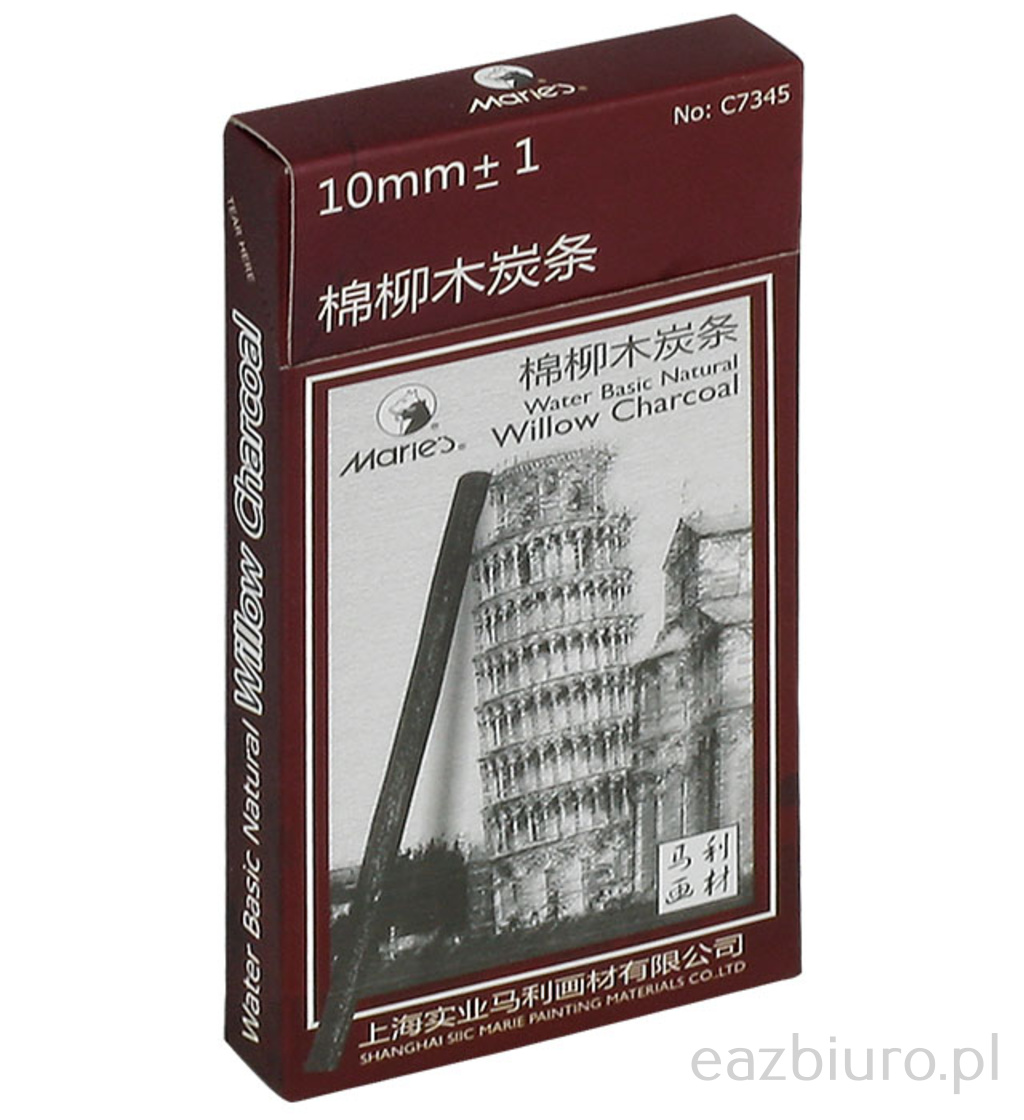 Węgiel naturalny c 7345 - zestaw 5 sztuk maries 10 mm | biuroweokazje.pl | Kup bez wahania!