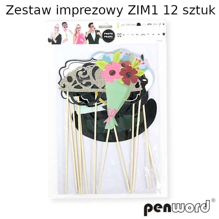 Zestaw imprezowy zim1 12 sztuk | biuroweokazje.pl | Kup taniej!
