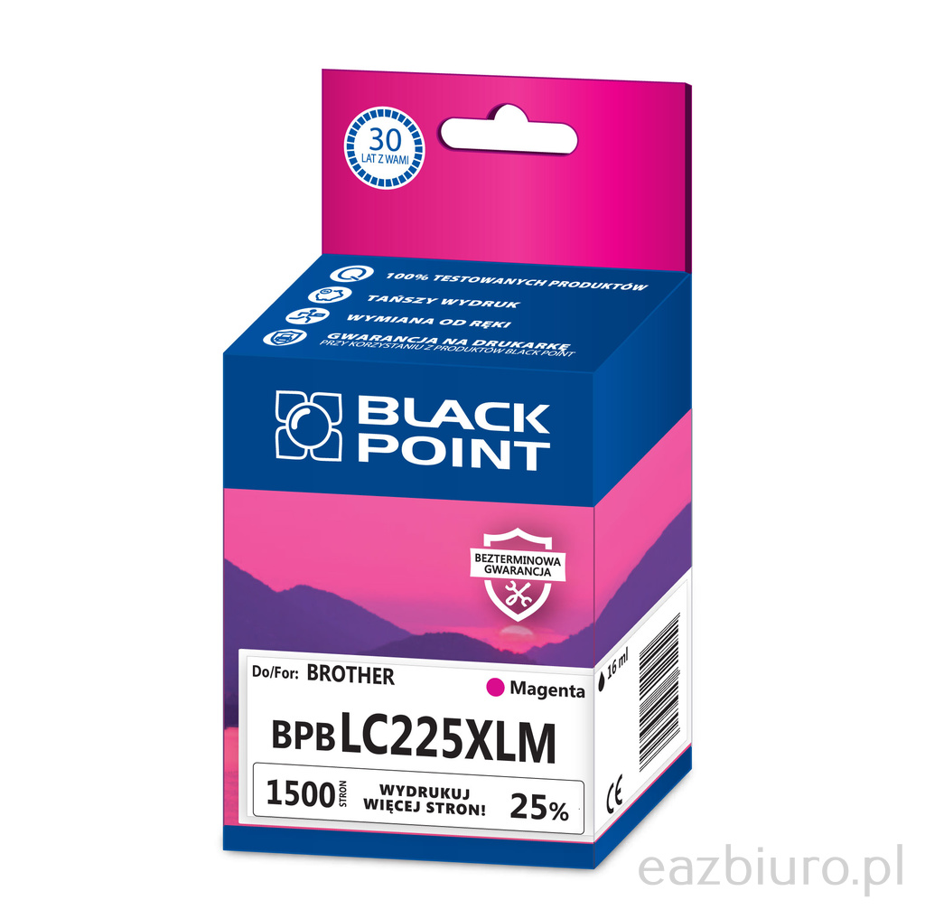 Cartrige Brother lC225xl magenta blackpoint | biuroweokazje.pl | Przekonaj się sam