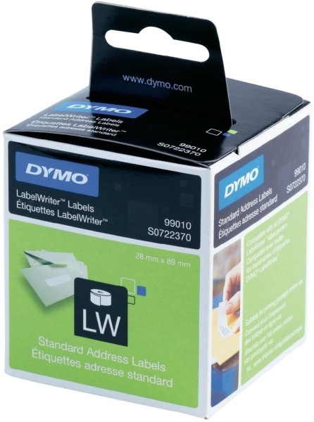 Etykieta Dymo 89x28 mm 99010 s0722370 | biuroweokazje.pl | Zamów od ręki!