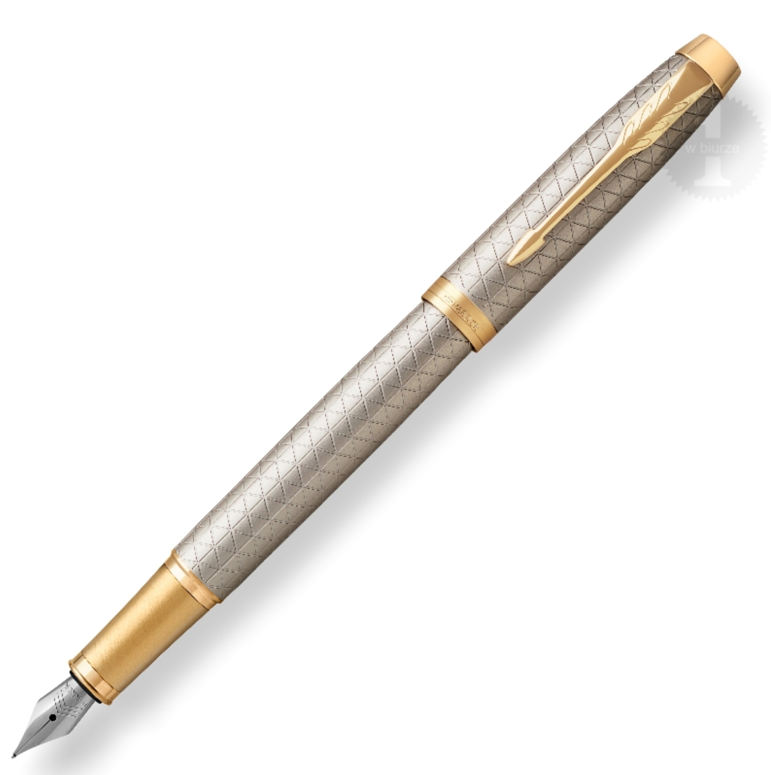 Pióro wieczne Parker IM Premium Warm Grey GT F | biuroweokazje.pl | Zamów szybko!