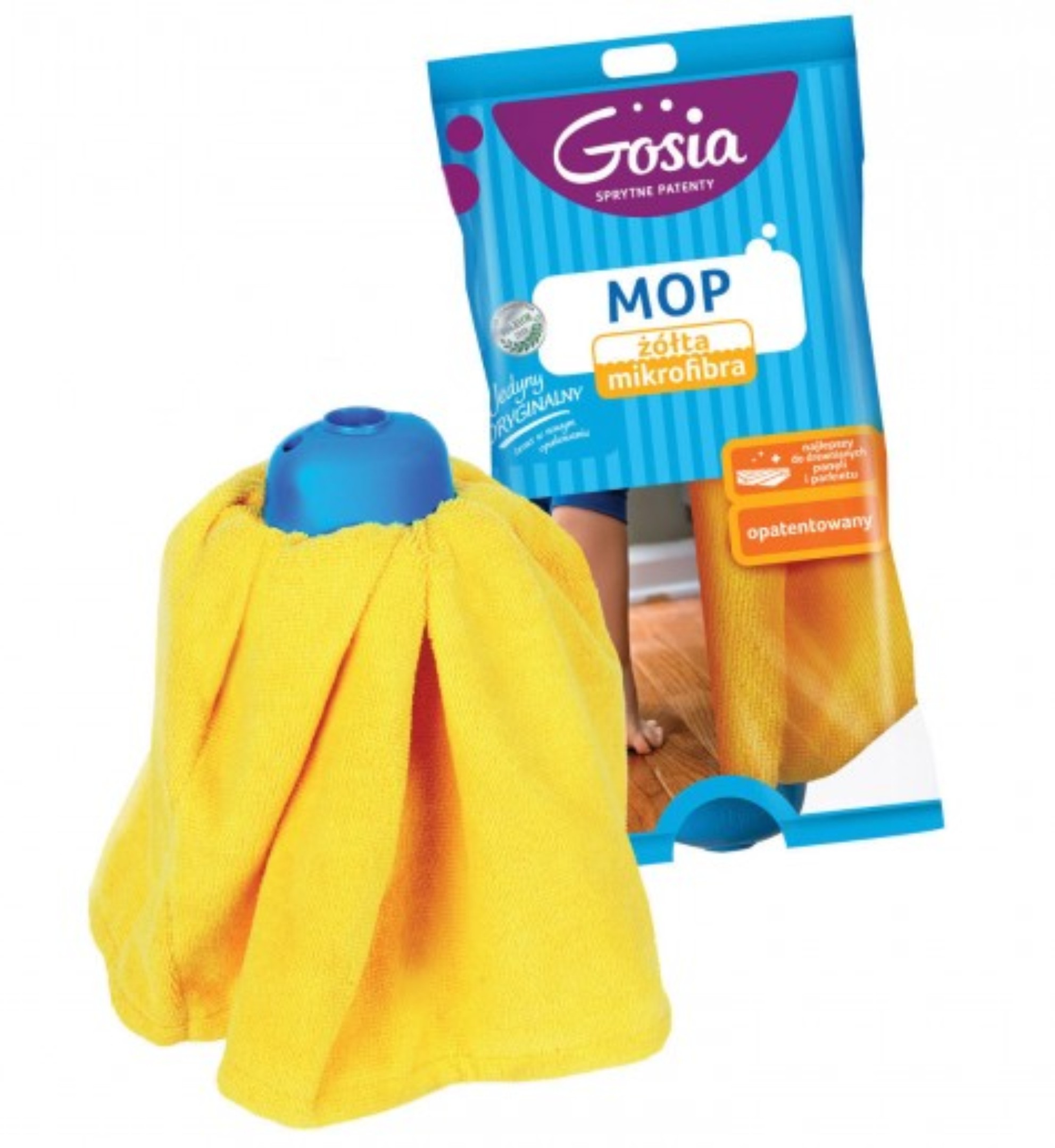 Końcowka mopu Gosia z mikrofibry | biuroweokazje.pl | Weź najlepsze!