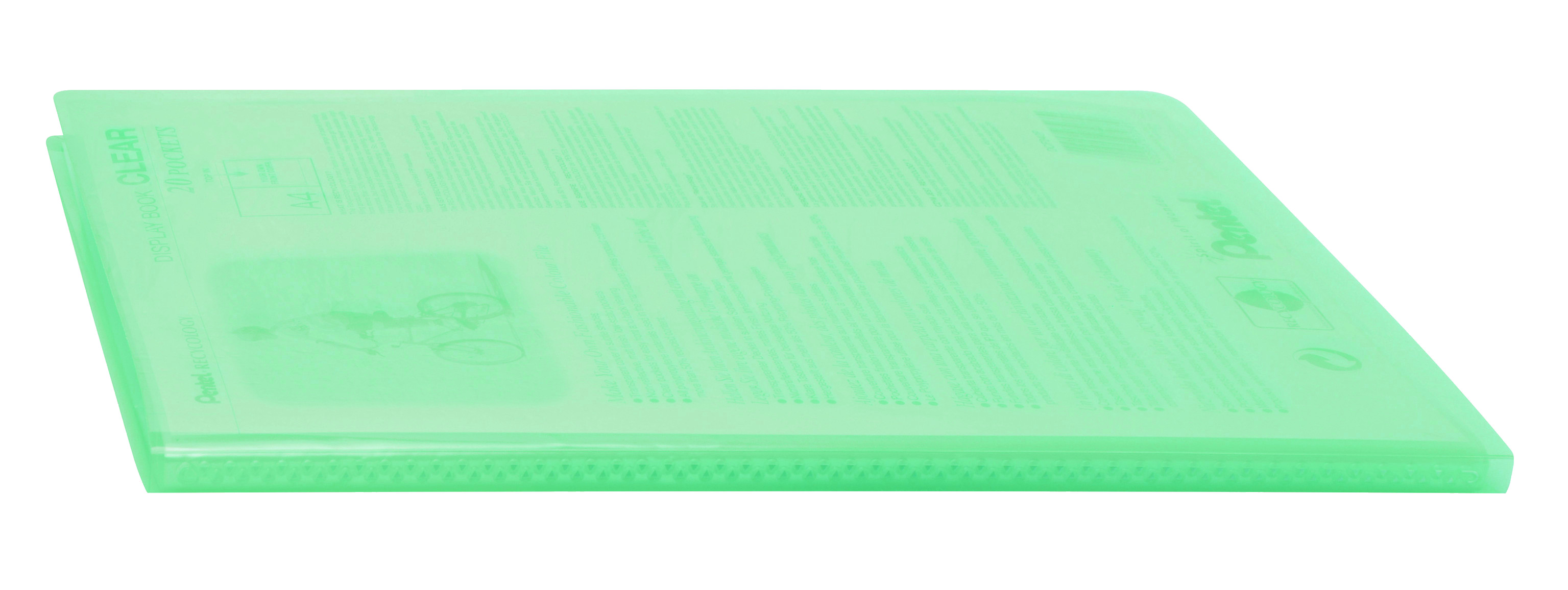 Album ofertowy PENTEL clear DCF242 seledynowy | biuroweokazje.pl | Sięgnij po najlepsze