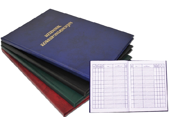 Dziennik korespondencyjny A4 96 kartek zielony Barbara | biuroweokazje.pl | Kup skutecznie!