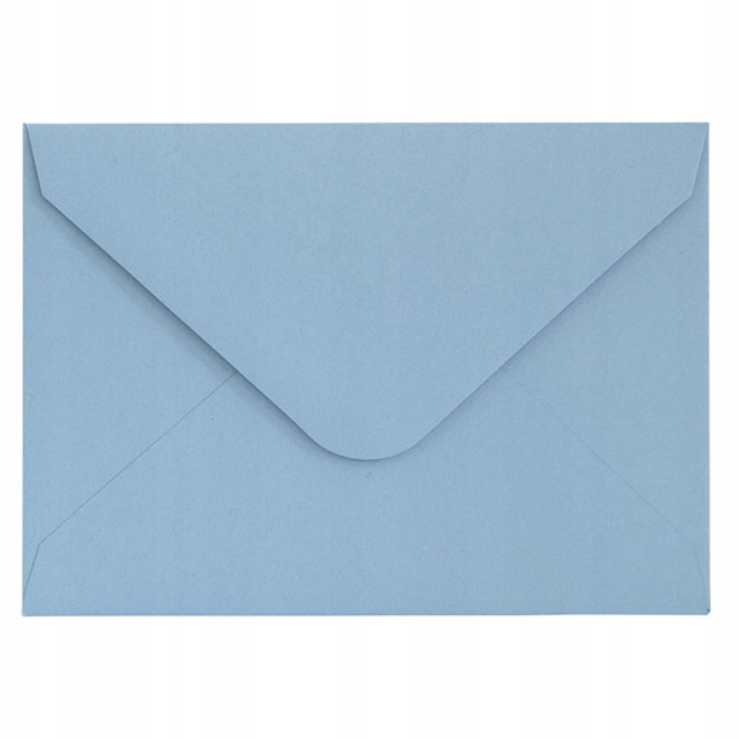 Koperta ozdobna 70x100 gładka c.niebieska 10szt. | biuroweokazje.pl | Zamów w kilka sekund