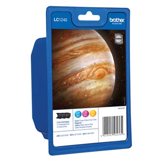 Brother oryginalny ink / tusz lc-1240rbwbp, cmy, | biuroweokazje.pl | Sprawdź naszą propozycję