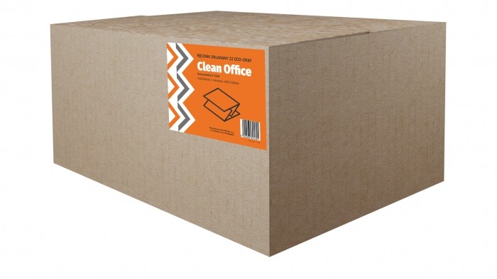 Ręcznik składka zz szara 4000 listków x zestaw 20 sztuk. Clean office | biuroweokazje.pl | Kup bez ryzyka!