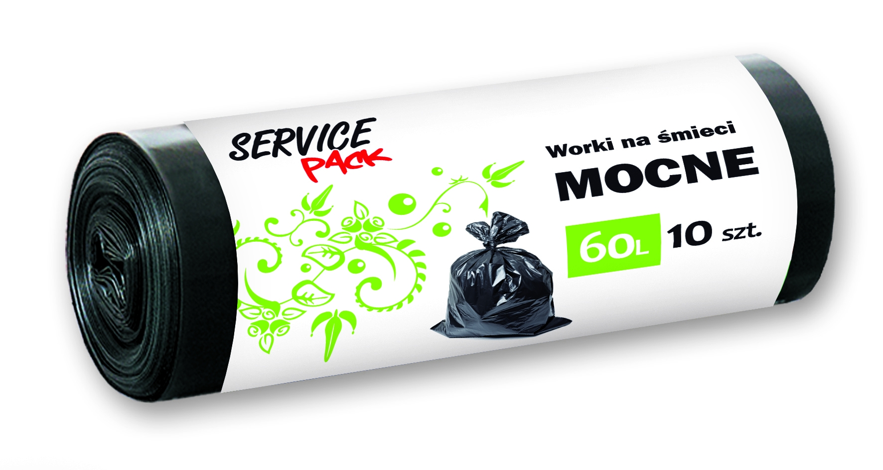 Worki na śmieci Stella ldpe mocne, 60 l zestaw 10 sztuk. | biuroweokazje.pl | Wybierz najlepsze!