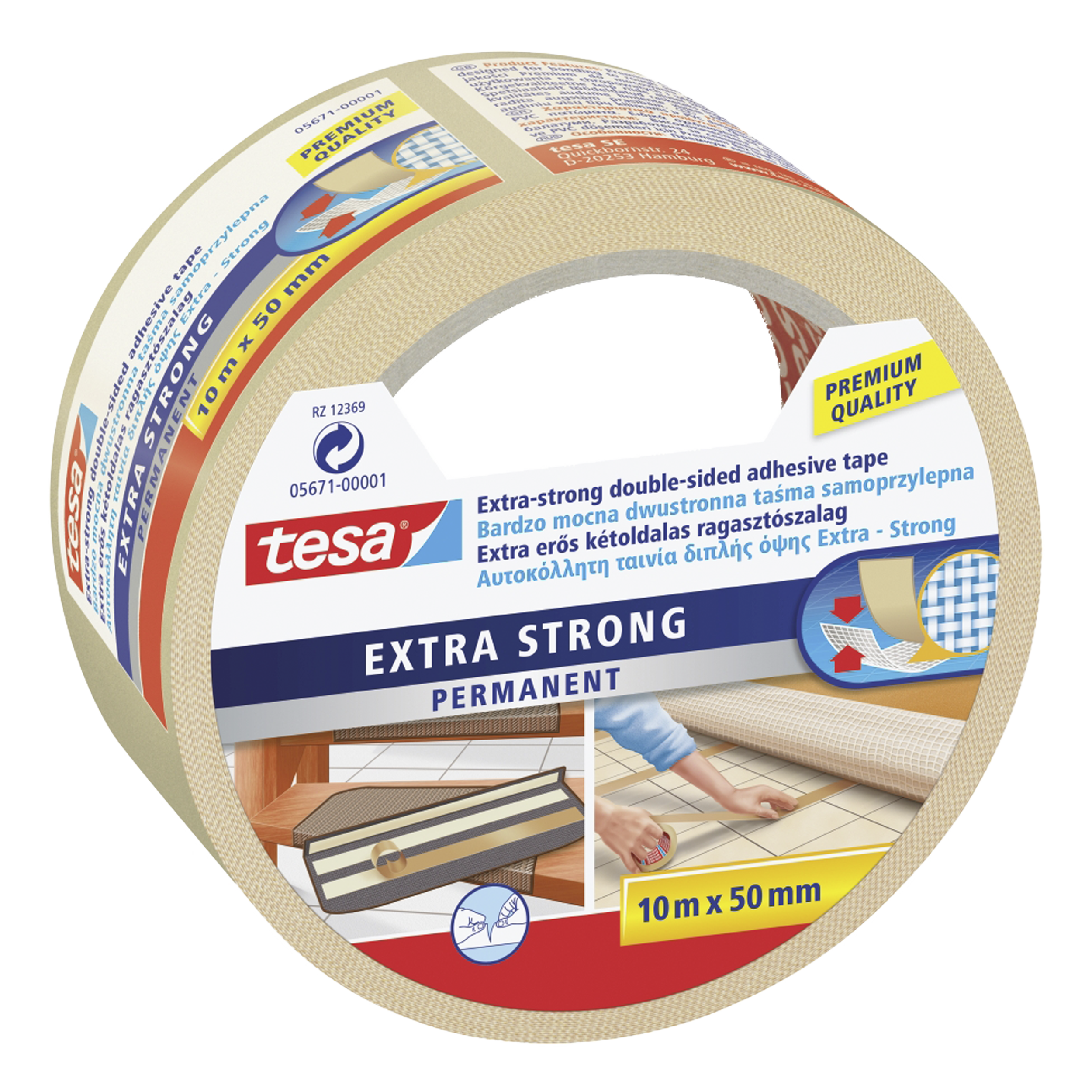 Taśma Tesa dwustronna extra strong | biuroweokazje.pl | Sprawdź co przygotowaliśmy